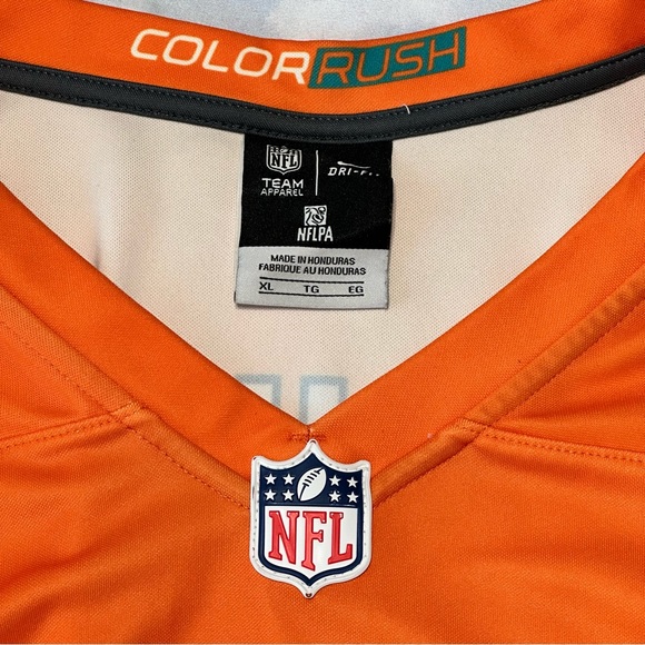 NFL Nike Suh Dolphins Color Rush Jersey XL – Winter Fan Gear - Picture 4 of 5